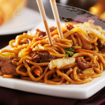 Order Happy Noodles from The Hot Wok